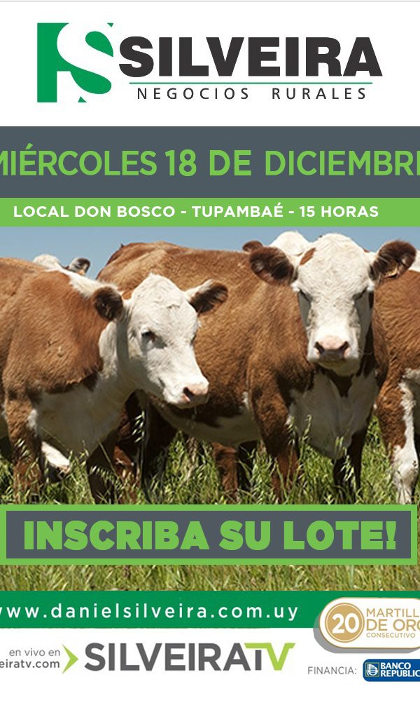 Remate mensual en Local Don Bosco.